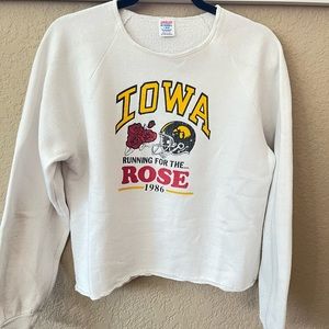 Iowa Hawkeyes Rose Bowl 1986 crew